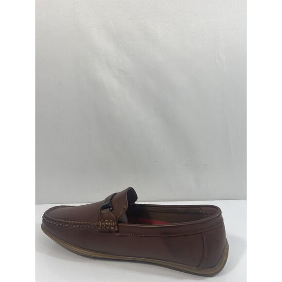 Aston Marc MADRID-01-TAN Shoes Mens Size 11 Brown Slip On Loafers Casual New Box main image 6